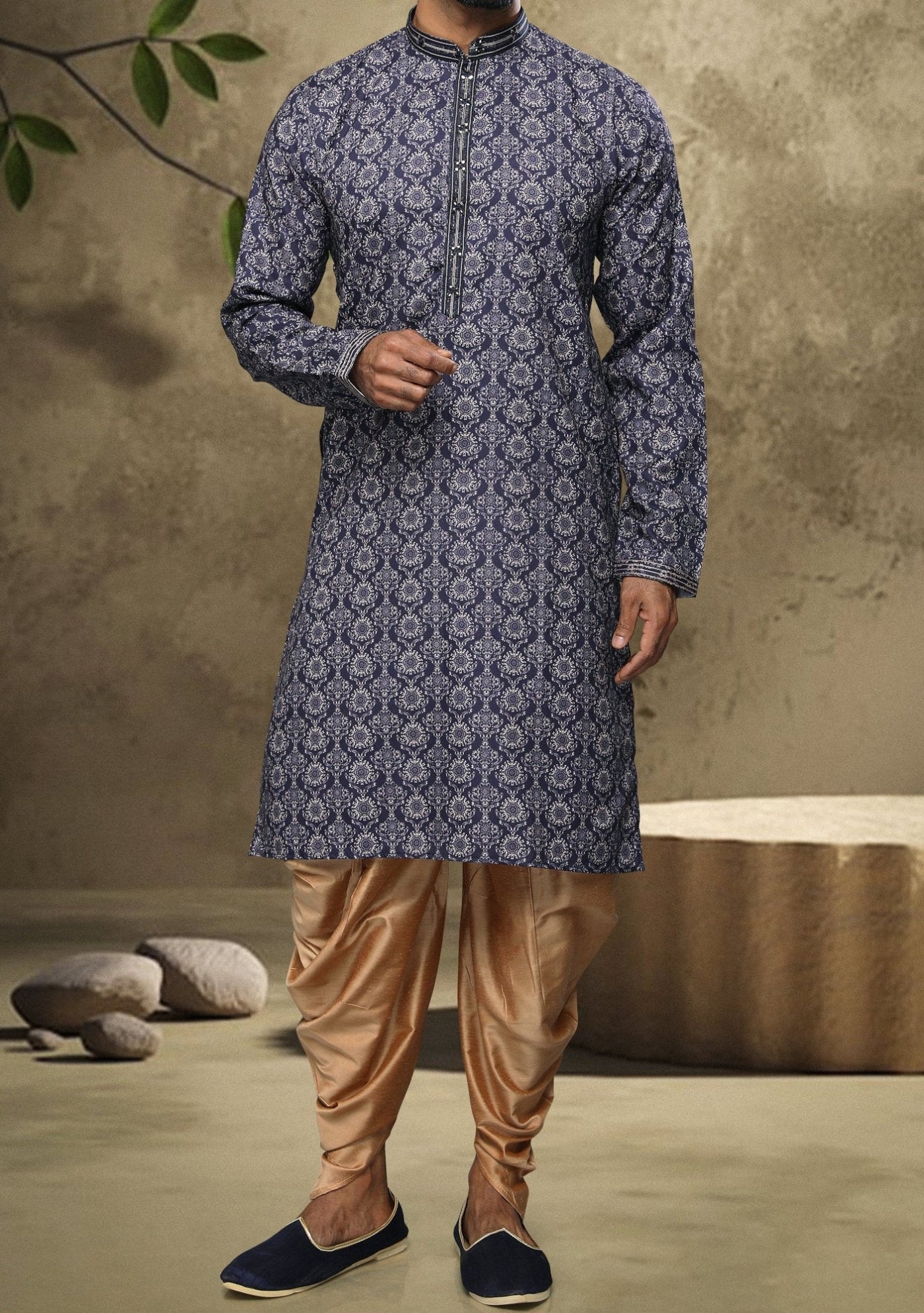 Men's Traditional Party Wear Kurta Pajama - db20114