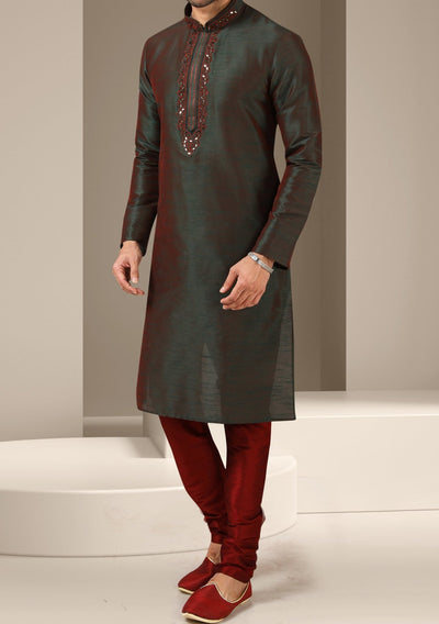 Men's Traditional Party Wear Kurta Pajama - db19435