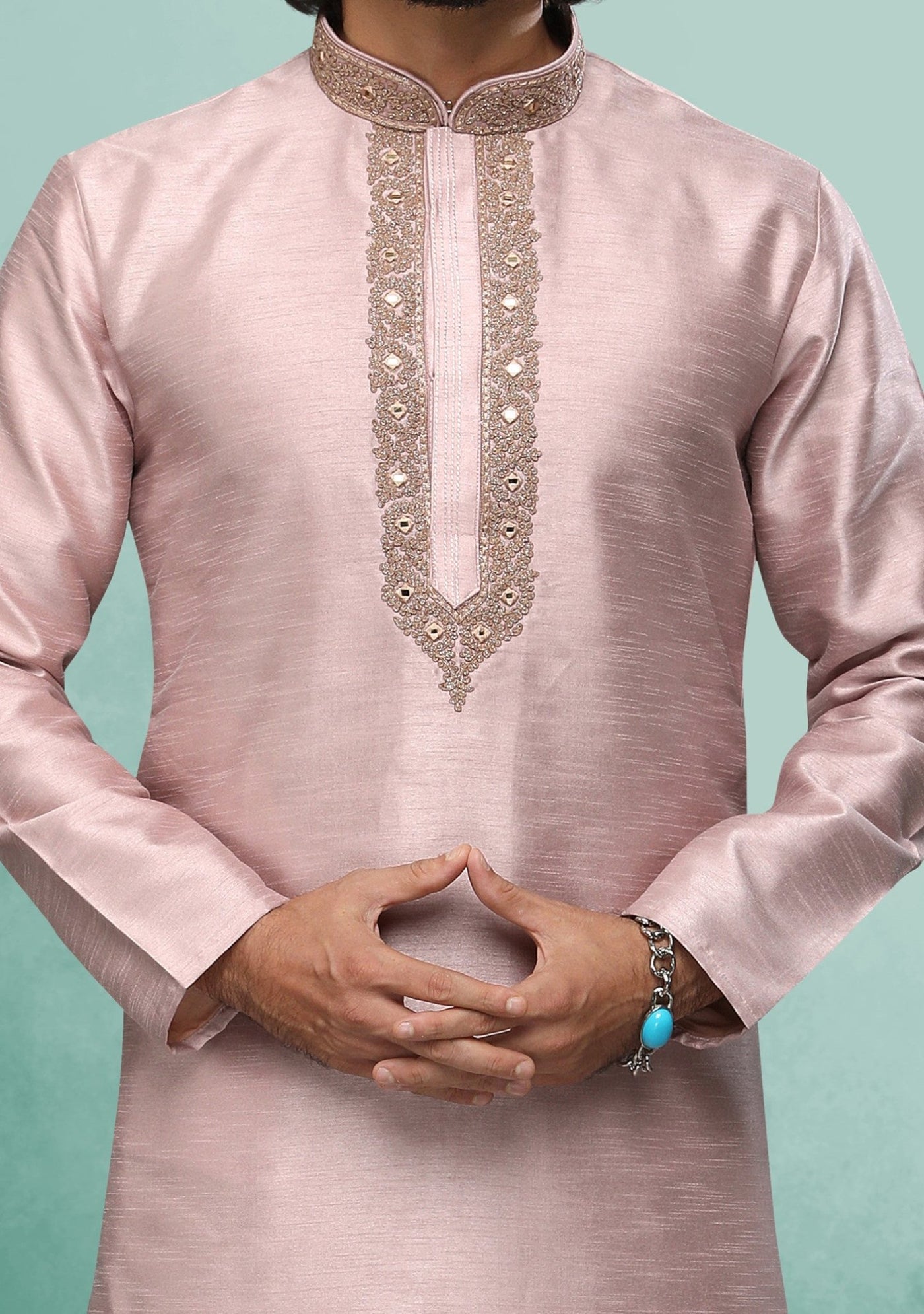 Men's Traditional Party Wear Kurta Pajama - db20608