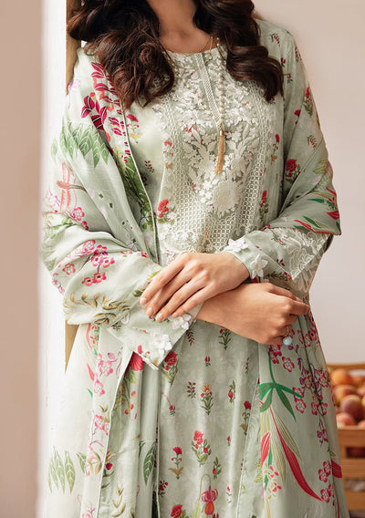 Ramsha Rangrez Embroidered Printed Lawn Dress - db25167