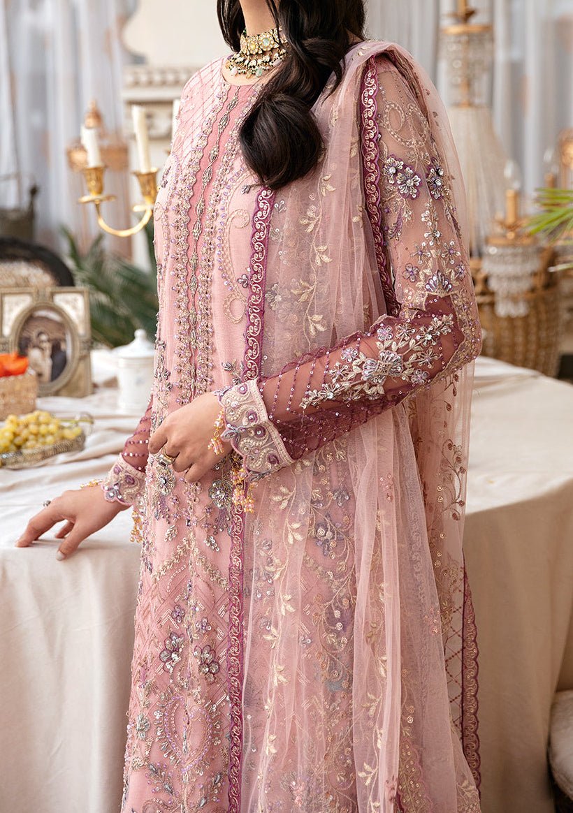 Ramsha Wedding Pakistani Luxury Net Dress - db24851