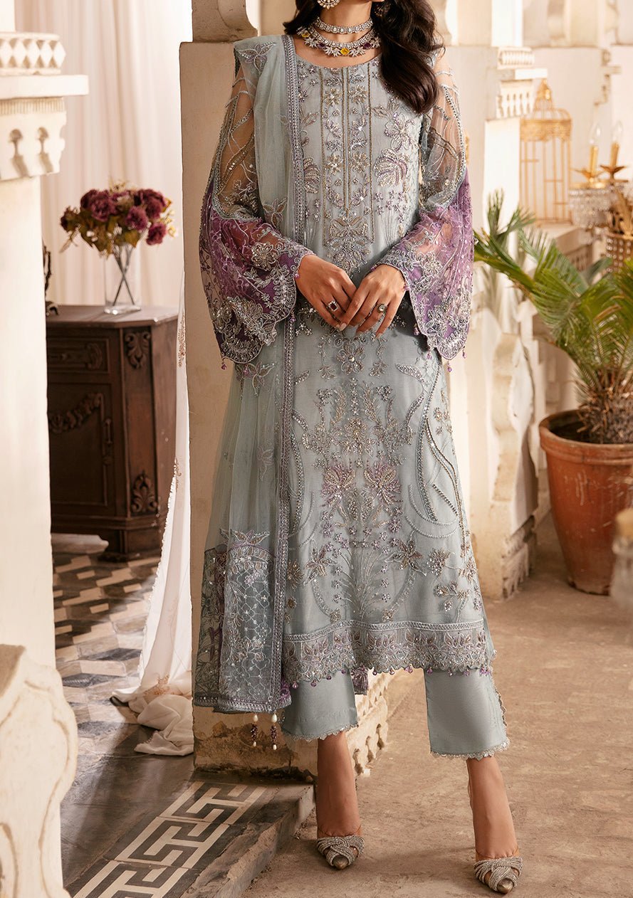 Ramsha Wedding Pakistani Luxury Net Dress - db24845