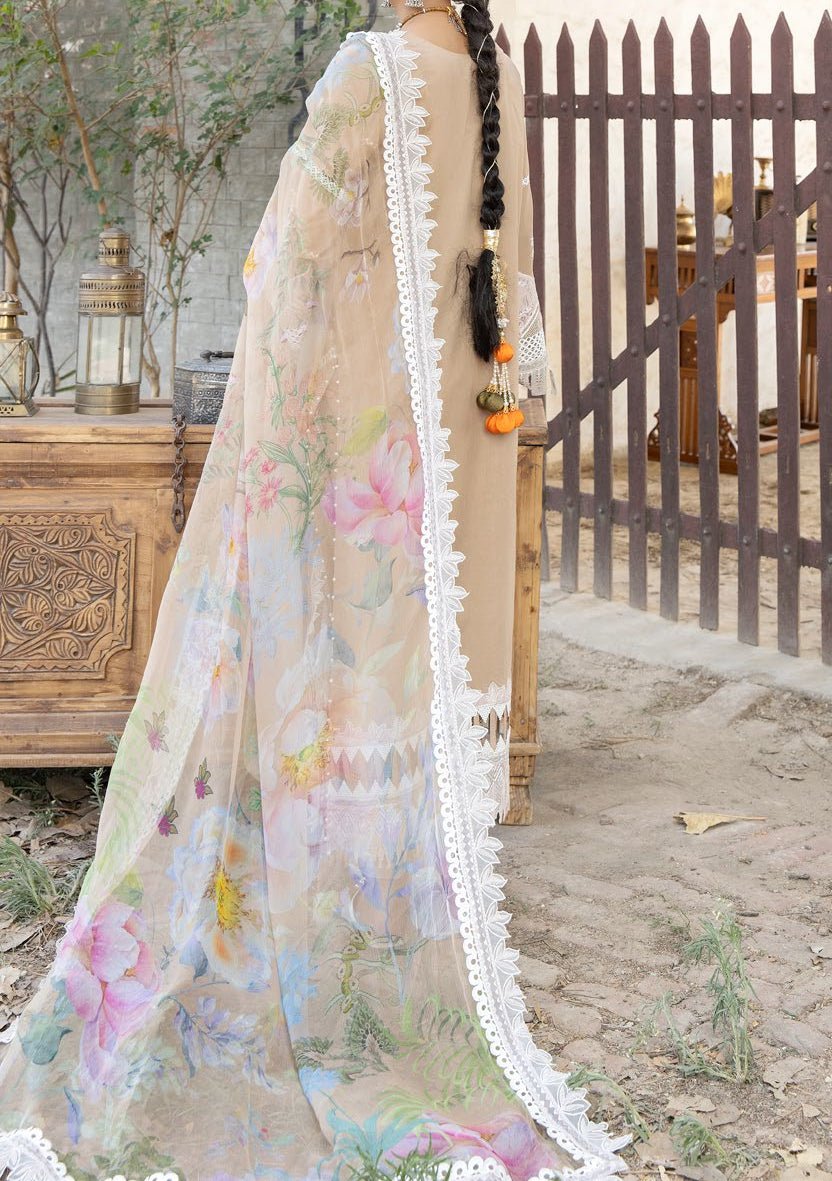 Riaz Arts Tehzeeb Pakistani Embroidered Lawn - db22282