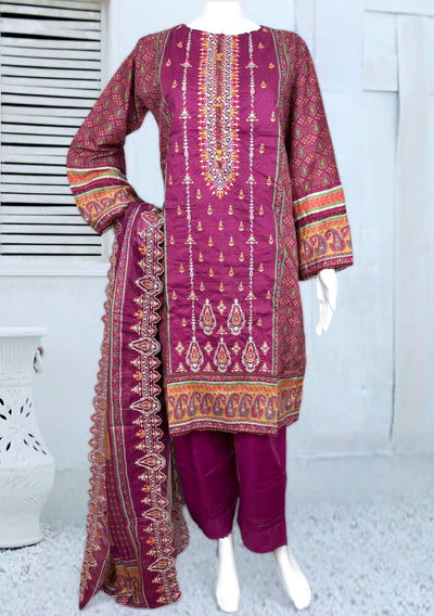 Riwayat Embroidered Ready Made Lawn Dress - db24082