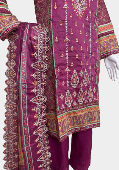 Riwayat Embroidered Ready Made Lawn Dress - db24082