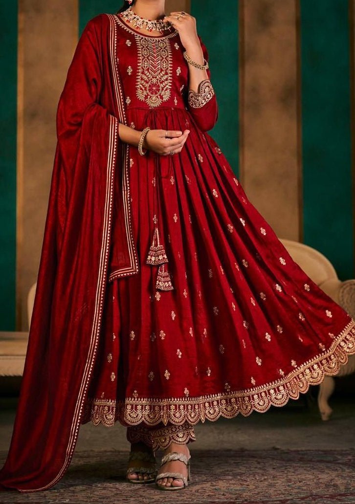 Rooh Designer Ready Made Anarkali Suit - db23426