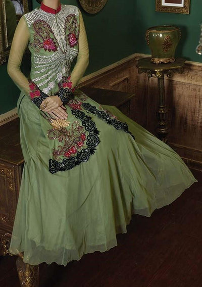 Sherlyn Style Icon Designer Lehenga Style Suit: Deshi Besh.