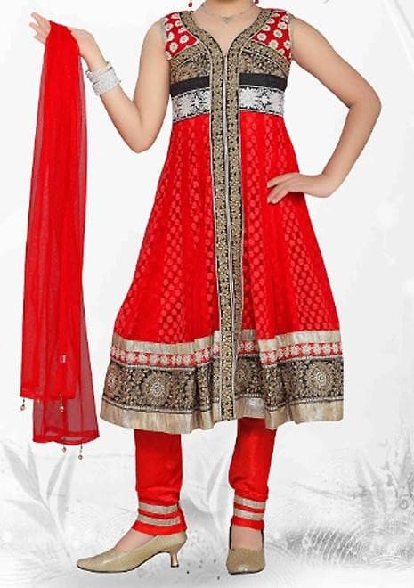 Stunning Ready Made Girls Salwar Kameez Suit: Deshi Besh.