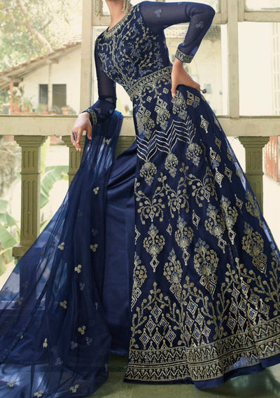 Swagat Violet Designer Party Wear Lehenga Suit - db21649