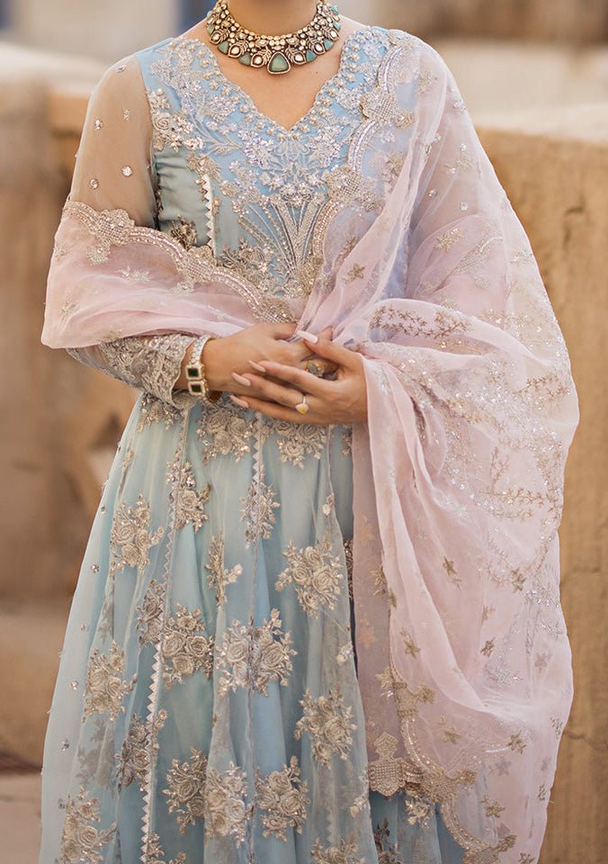 Zainab Chottani Parinaz Pakistani Organza Anarkali - db24152