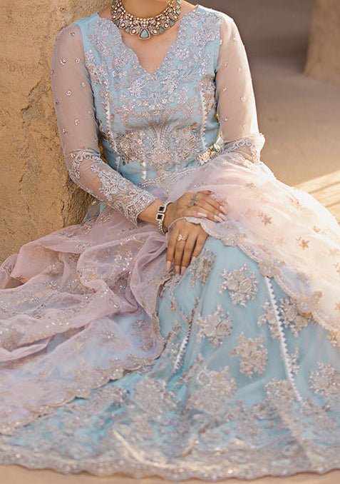 Zainab Chottani Parinaz Pakistani Organza Anarkali - db24152